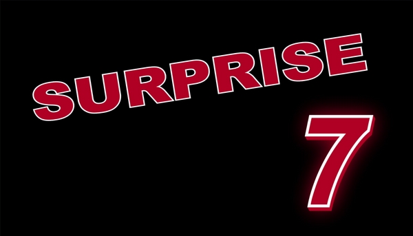 Surprise, surprise… 7