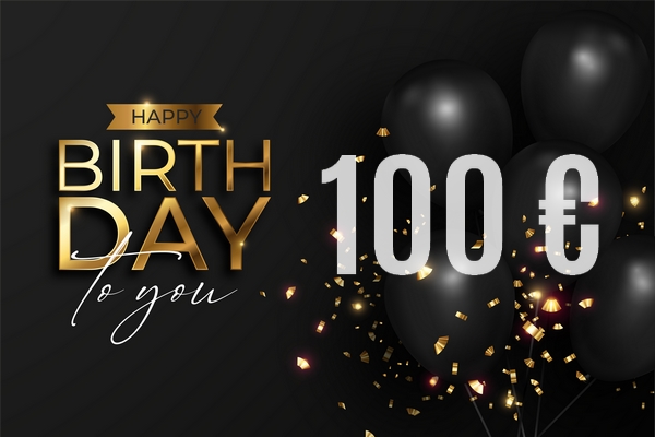 100 Euro Geburtstagsgeschenk für Lady Gold