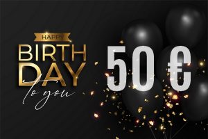 50 Euro Geburtstagsgeschenk für Lady Gold