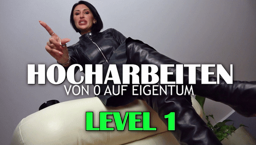 HOCHARBEITEN - LEVEL 1 von 6 Von 0 auf Eigentum... Unten bist du Dreck, oben gehörst du mir und dazwischen wird aussortiert! Jedes Level ist eine Aufgabe und jede Aufgabe entscheidet, ob du weiter darfst. Kein Überspringen. Du machst, was in diesem Level verlangt wird und zwar vollständig, sichtbar und ohne Ausreden. Was die Aufgabe ist, siehst du erst, wenn du mittendrin bist! Bestehst du, darfst du eine Stufe weiter. Bestehst du nicht, bleibst du hier und darfst zusehen, wie andere an dir vorbeiziehen! Das ist kein Zuschauen zum Spaß! Das ist Dienst, Prüfung und Aufstieg zugleich! Knie, gehorche und verdiene dir, mein Eigentum zu sein! Ich warte nicht...